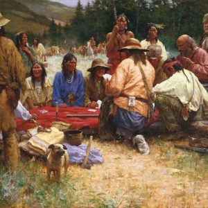 A Friendly Game at Rendezvous 1832