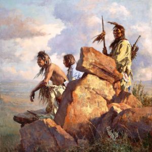 Among the Spirits of the Long-Ago People (Limited Edition Print)