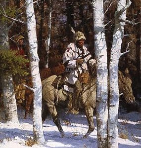 Blackfeet Among the Aspen