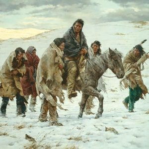Chief Joseph Rides to Surrender (Limited Edition Print)