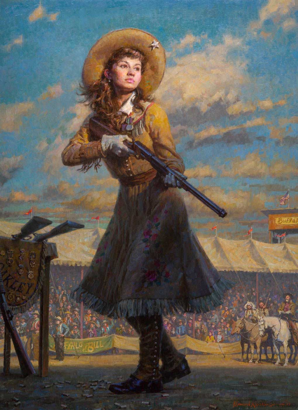 Little Sure Shot, Annie Oakley - Fine 