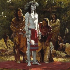 Preparing for the Sun Dance