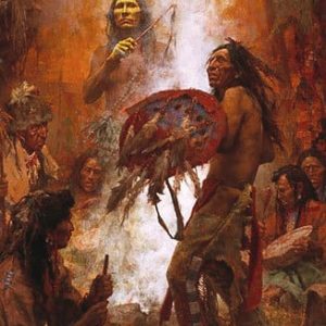 Transferring the Medicine Shield (Limited Edition Print)