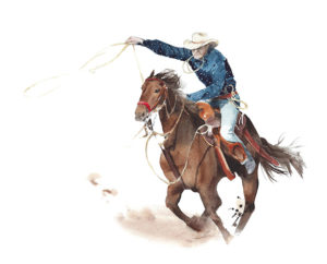 Cowboy Painting