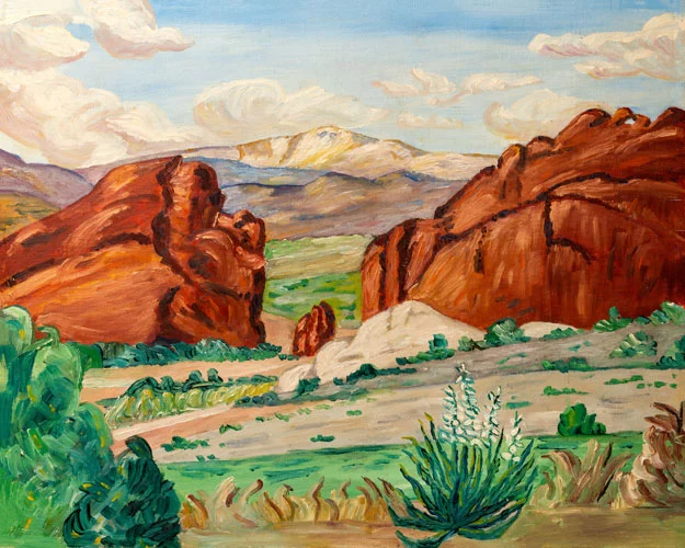 southwest landscape painting